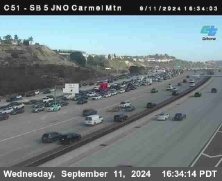 SB 5 at Carmel Mountain Rd.