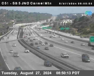 SB 5 at Carmel Mountain Rd.