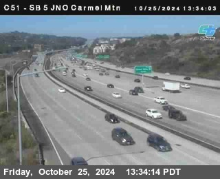 SB 5 at Carmel Mountain Rd.