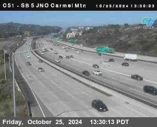 SB 5 at Carmel Mountain Rd.