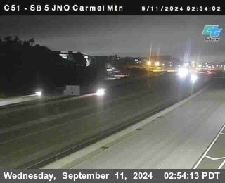 SB 5 at Carmel Mountain Rd.