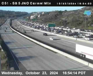 SB 5 at Carmel Mountain Rd.