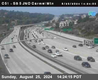 SB 5 at Carmel Mountain Rd.