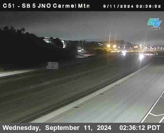 SB 5 at Carmel Mountain Rd.