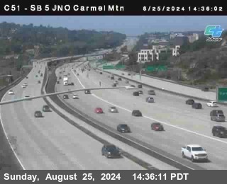 SB 5 at Carmel Mountain Rd.