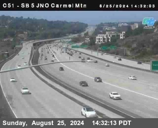 SB 5 at Carmel Mountain Rd.