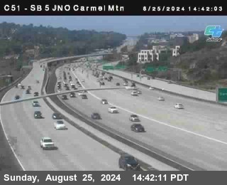 SB 5 at Carmel Mountain Rd.