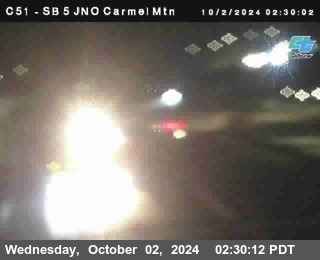 SB 5 at Carmel Mountain Rd.