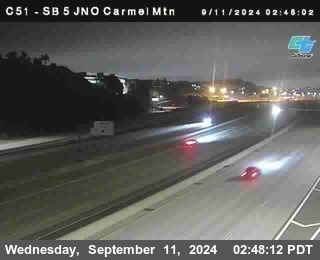 SB 5 at Carmel Mountain Rd.