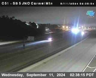 SB 5 at Carmel Mountain Rd.