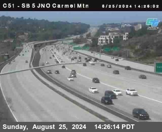 SB 5 at Carmel Mountain Rd.