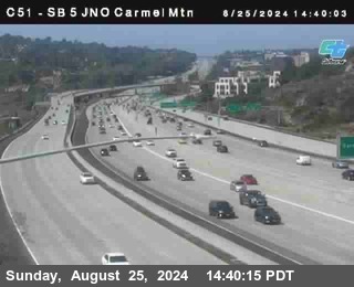 SB 5 at Carmel Mountain Rd.