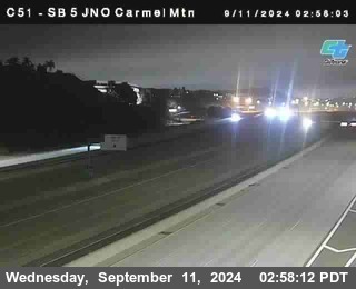 SB 5 at Carmel Mountain Rd.