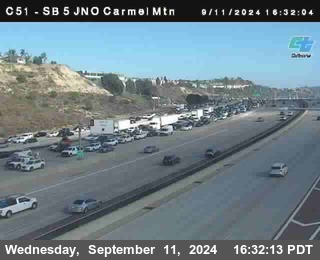 SB 5 at Carmel Mountain Rd.