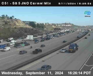 SB 5 at Carmel Mountain Rd.