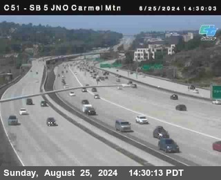 SB 5 at Carmel Mountain Rd.