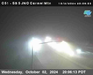 SB 5 at Carmel Mountain Rd.