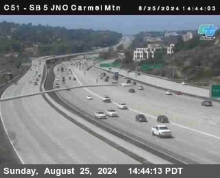 SB 5 at Carmel Mountain Rd.