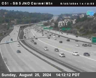 SB 5 at Carmel Mountain Rd.