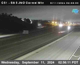 SB 5 at Carmel Mountain Rd.