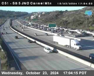 SB 5 at Carmel Mountain Rd.