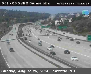 SB 5 at Carmel Mountain Rd.