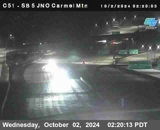 SB 5 at Carmel Mountain Rd.