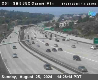 SB 5 at Carmel Mountain Rd.