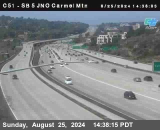 SB 5 at Carmel Mountain Rd.