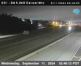 SB 5 at Carmel Mountain Rd.