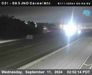 SB 5 at Carmel Mountain Rd.