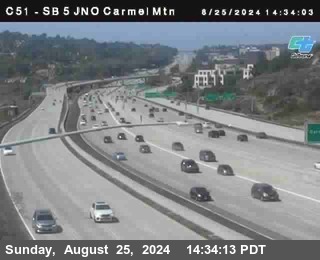 SB 5 at Carmel Mountain Rd.