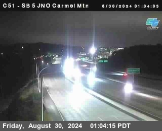 SB 5 at Carmel Mountain Rd.