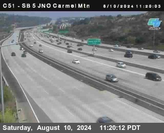 SB 5 at Carmel Mountain Rd.