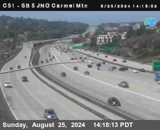 SB 5 at Carmel Mountain Rd.