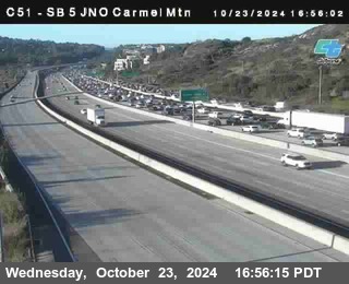 SB 5 at Carmel Mountain Rd.