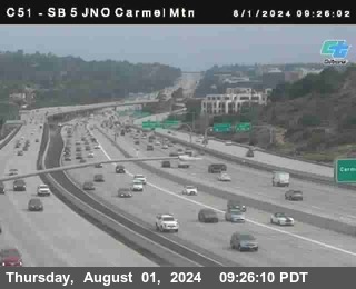 SB 5 at Carmel Mountain Rd.