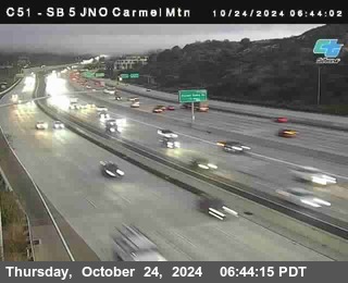 SB 5 at Carmel Mountain Rd.