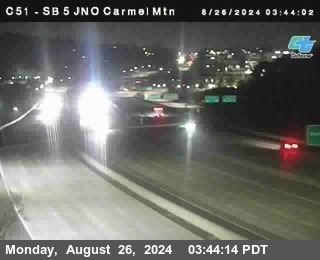 SB 5 at Carmel Mountain Rd.