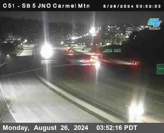 SB 5 at Carmel Mountain Rd.