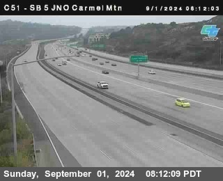 SB 5 at Carmel Mountain Rd.