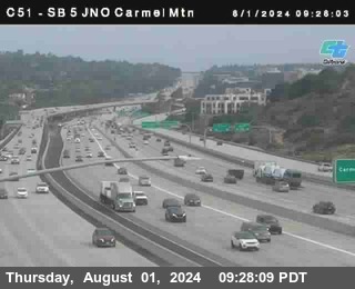 SB 5 at Carmel Mountain Rd.