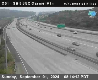 SB 5 at Carmel Mountain Rd.