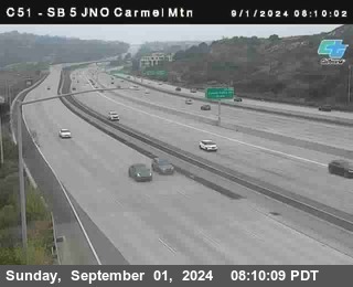 SB 5 at Carmel Mountain Rd.