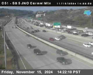 SB 5 at Carmel Mountain Rd.