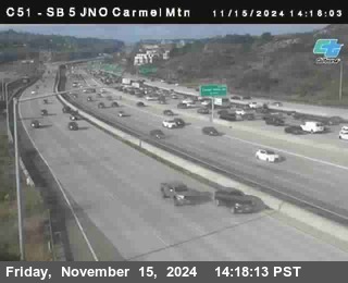 SB 5 at Carmel Mountain Rd.