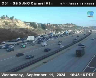 SB 5 at Carmel Mountain Rd.