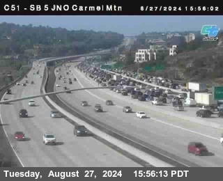 SB 5 at Carmel Mountain Rd.