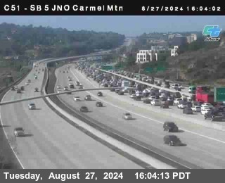 SB 5 at Carmel Mountain Rd.