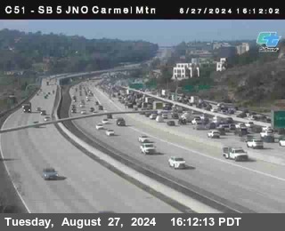 SB 5 at Carmel Mountain Rd.